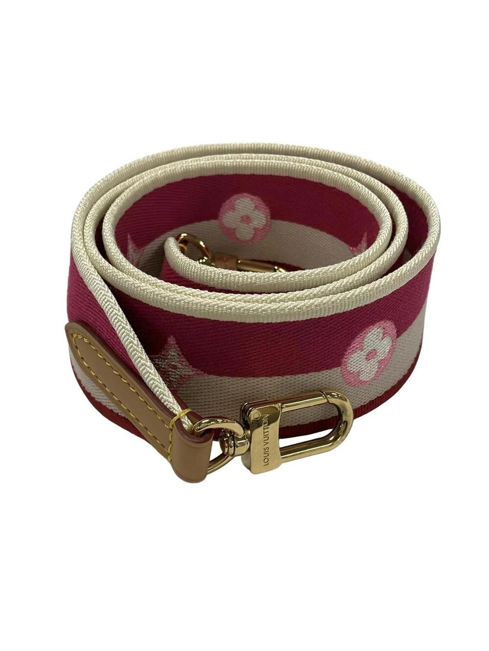 Louis Vuitton Cream Pink 17 Canvas #371906L86B
